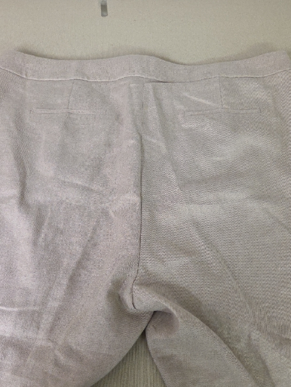 J. Crew Light Taupe Wide-Leg Linen Cropped Pants Size 20 PLUS - Picture 6 of 7